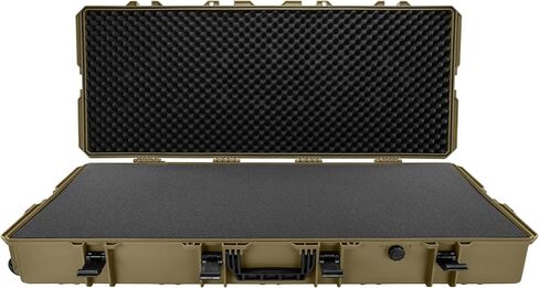 Eylar 48 Inch Intact Series Rolling Hard Rifle Case, Lightweight and Durable Stacker Design with Foam in Kuwait