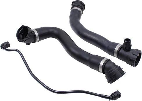 MOTOKU Radiator Coolant Hose Upper and Lower and Reservoir Overflow Hose for BMW X3 2.0 2013-2017, X4 2.0 2015-2018 Gas in Saudi Arabia