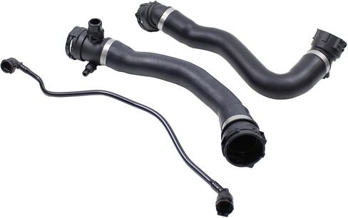 MOTOKU Radiator Coolant Hose Upper and Lower and Reservoir Overflow Hose for BMW X3 2.0 2013-2017, X4 2.0 2015-2018 Gas in Saudi Arabia
