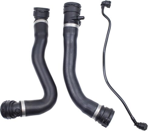 MOTOKU Radiator Coolant Hose Upper and Lower and Reservoir Overflow Hose for BMW X3 2.0 2013-2017, X4 2.0 2015-2018 Gas in Saudi Arabia