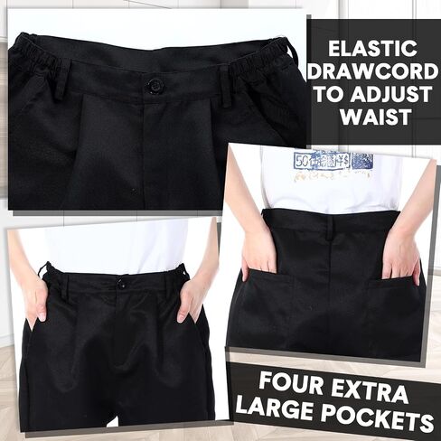 Classic 4 Pocket Men's Chef Pants Chef Cargo Pant for Restaurant in Saudi Arabia