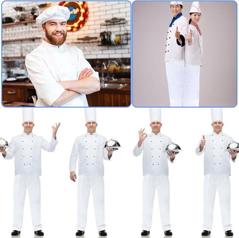 Classic 4 Pocket Men's Chef Pants Chef Cargo Pant for Restaurant in Saudi Arabia