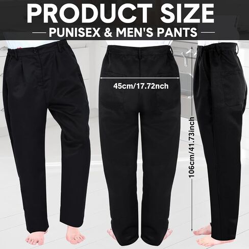 Classic 4 Pocket Men's Chef Pants Chef Cargo Pant for Restaurant in Saudi Arabia