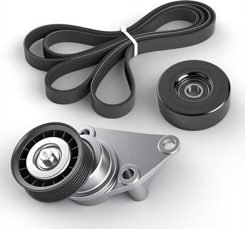 90K-38158B Complete Serpentine Belt Drive Component Kit, For Chevrolet Silverado/Suburban/Tahoe/Silverado/Avalanche 99-02, For GMC Sierra/Yukon 99-02, For Cadillac Escalade 2002#38001 38158 K060930 in Saudi Arabia