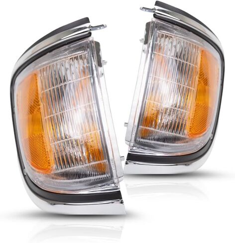 For 1995 1996 Toyota Tacoma Pair Park/Signal/Side Marker Lights Driver and Passenger Side 2WD; park/marker combo; bright TO2520142 TO2521142 | 81620-04020 81610-04020 in Saudi Arabia