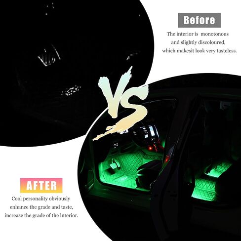 4 PCS USB LED CAR CAR INTROLIOR ATMOFERE LAMPERATION ، PLICTION PLIST-IN 5V USB LED LED INDIOR LIGHTING LIGHT ، MINI USB Ambient Lighting Decor in Kuwait