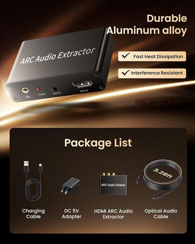 avedio links 4K HDMI Audio Extractor Splitter, 1080P HDMI to HDMI Audio Converter + Optical Toslink SPDIF + L/R Stereo Analog Audio, HDMI Audio Adapter for Fire Stick, Blu-Ray Player (4K 30Hz Purple) in Saudi Arabia