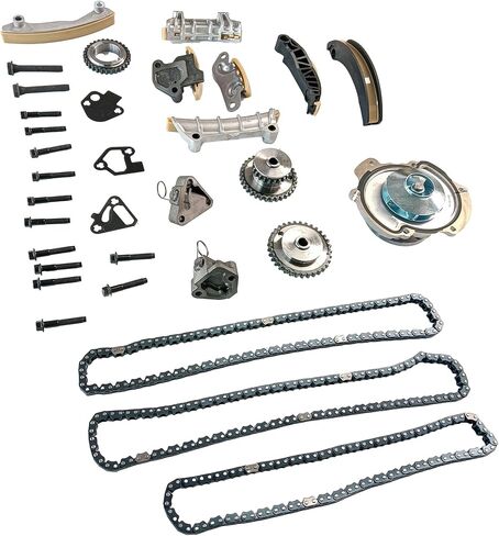 16x Engine Timing Chain Kit For Cadillac CTS 2007-2015 For Chevrolet Impala 2012-2020 For Buick Enclave 2008-2021 For GMC Acadia 2007-2016 For Saturn Outlook 2007-2010 9-0753SWP WP105 in Saudi Arabia