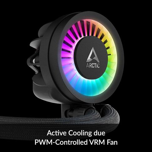 الفريزر السائل القطب الشمالي III 420 A -RGB - CPU AIO مبرد المياه ، كمبيوتر تبريد المياه ، Intel & AMD ، مضخة فعالة تسيطر عليها PWM ، المروحة: 200-1900 دورة في الدقيقة ، LGA1851 و LGA1700 إطار الاتصال - أبيض in Saudi Arabia