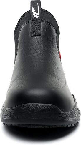 Non Slip Work Shoes, Water Oil Resistant Slip on Lightweight Garden Chef Restaurant Food Service Nursing Leather Footwear in Saudi Arabia