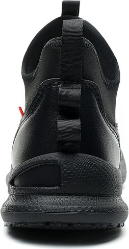 Non Slip Work Shoes, Water Oil Resistant Slip on Lightweight Garden Chef Restaurant Food Service Nursing Leather Footwear in Saudi Arabia