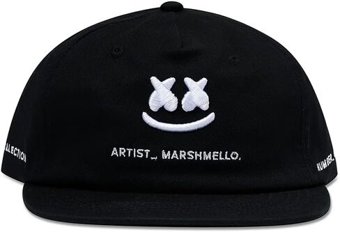 Marshmello - Mello Core Strapback, Five Panel, Adjustable Strap, Smile in Saudi Arabia