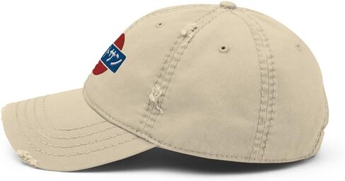 Retro Datsun Kanji Japanese Car Enthusiasts Embroidered Distressed dat hat Fairlady z 240z 280z 510 S30 Cap in Saudi Arabia