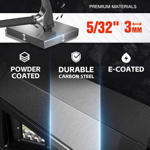 for Dakota & Durango Front Bumper Compatible with 1997 1998 1999 2000 2001 2002 2003 2004 Dodge Dakota & 1998-2003 Durango w/LED Lights, Winch Plate, Sensor Holes, License Plate Frame & D-rings in Kuwait