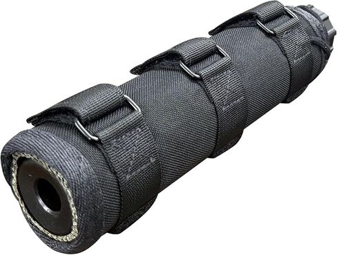7" Suppressor Cover with Burn Proof Silicone Coated Fiber Sleeve Heat Resistant Suppressors Wrap for Hunting Rifles in Saudi Arabia