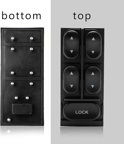 Master Window Control Switch Driver Window Door Lift Control F4ZZ-14529-B Compatible for Ford Escort 1997-2002, Ford Mustang Convertible 1994-2004, Tracer 1997-1999 in Saudi Arabia