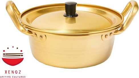 Ramen Pot with Chopsticks, Spoon & Bowl Set | Portable Rapid Ramen Cooker, Easy Cook Pot, Korean Style Egg Cooker, Instant Pot for Quick Noodles, Cooking Pot for Dorm & Travel | Made in Korea | 1Qt in Saudi Arabia