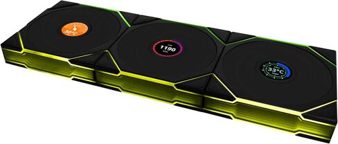 Lian Li Uni Fan TL 120 Wireless - حزمة واحدة (شفرة عكسية) - وحدة تحكم غير مدرجة - 2.4 جيجاهرتز التحكم اللاسلكي - تصميم مرآة Infinity - وحدة تحكم مطلوبة - أبيض (12RTL1W1W) in Kuwait