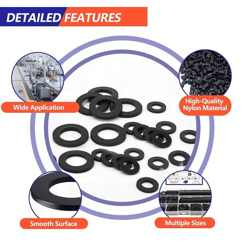 330 قطعة 12 مقاسًا من الحلقات النحاسية، غسالة سحق، غسالات مسطحة مترية من النحاس الفاخر، مجموعة متنوعة من غسالات الختم النحاسية (M5 M6 M8 M10 M12 M14 M16 M20) in Kuwait