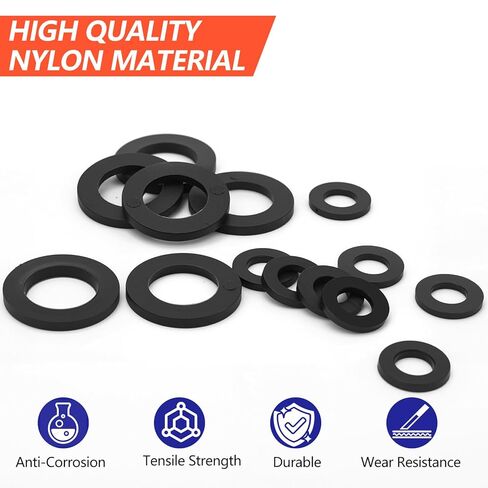 330 قطعة 12 مقاسًا من الحلقات النحاسية، غسالة سحق، غسالات مسطحة مترية من النحاس الفاخر، مجموعة متنوعة من غسالات الختم النحاسية (M5 M6 M8 M10 M12 M14 M16 M20) in Kuwait