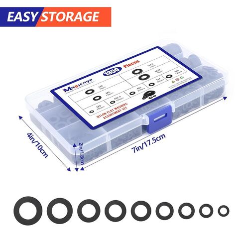 330 قطعة 12 مقاسًا من الحلقات النحاسية، غسالة سحق، غسالات مسطحة مترية من النحاس الفاخر، مجموعة متنوعة من غسالات الختم النحاسية (M5 M6 M8 M10 M12 M14 M16 M20) in Kuwait