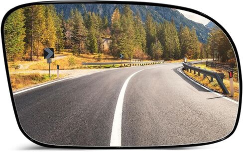 SCITOO Side View Mirror Passenger Right Side Fit For 2007-2012 For HYUNDAI SANTA Convex Chrome Replacement Exterior Mirror Glass OE:87621-0W100 in Saudi Arabia