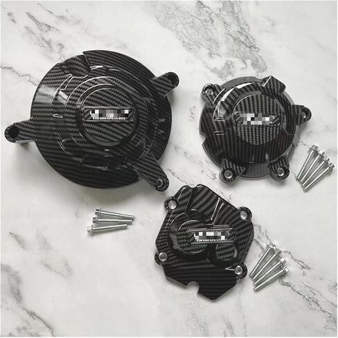 Engine Guard for Kawasaki ZX-10R 2011-2021 Carbon Fiber Printing Motorcycles Accessories Engine Protective Cover Modified Pieces in Saudi Arabia