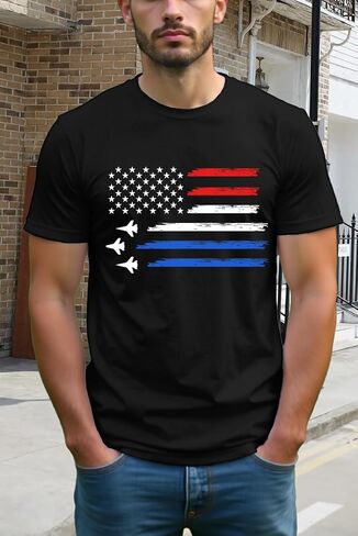 قميص العلم الأمريكي للرجال الأمريكية القوات الجوية tshirts الوطنية في الرابع من يوليو تي شيرت تي شيرت تي شيرت تي شيرت تي شيرت تي شيرت تي شيرت تي شيرت تي شيرت in Kuwait