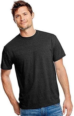هانس للرجال مثالي تي شيرت Triblend T-Shirt (حزمة) in Saudi Arabia