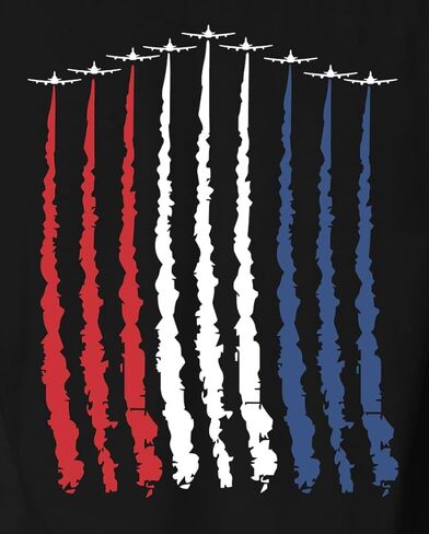 Mens American Flag Shirt USA Air Force Tshirts Patriotic 4th of July T-Shirt Memorial Day Tee Tops in Kuwait