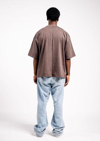 Blank Knights Heavyweight Cotton T Shirts for Men - Crew Neck Short Sleeve Tees - Soft and Durable Mens T-Shirts in Saudi Arabia