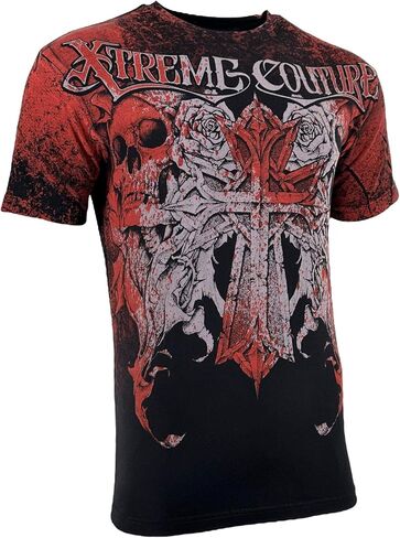 Xtreme Couture بواسطة Affliction Men's T-Shirt Muerte in Kuwait