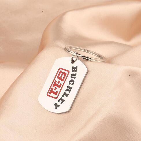 Faadbuk 911 برنامج تلفزيوني Buckley Lover Gift Buckley Keychain لمشجعي التلفزيون in Saudi Arabia