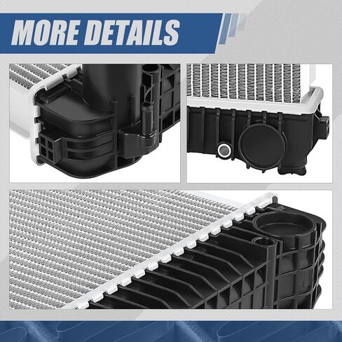 Auto Dynasty Radiator Compatible with 2003-2010 Freightliner Business Class M2 100 106 Sterling Truck Acterra 5500 6500 7500 4.3L 5.9L 6.4L 6.7L 7.2L 8.3L 8.8L, 3-Row Cooling Radiator, Aluminum Core in Saudi Arabia