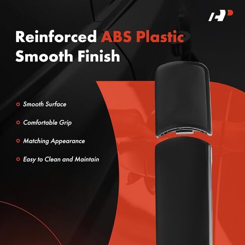 A-Premium Outside Exterior Door Handles Compatible with Nissan Rogue 2008-2013, Rogue Select 2014-2015, Black, 4-PC Set, Front and Rear Driver and Passenger Side in Saudi Arabia