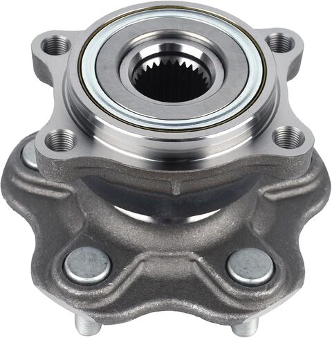 Kusatec 512346 محمل العجلات الخلفية وتجميع المحور متوافق مع 2003-2007 Infiniti G35 ، 2003-2009 Nissan 350Z ، 5 Lug Bolts بدون ABS in Saudi Arabia