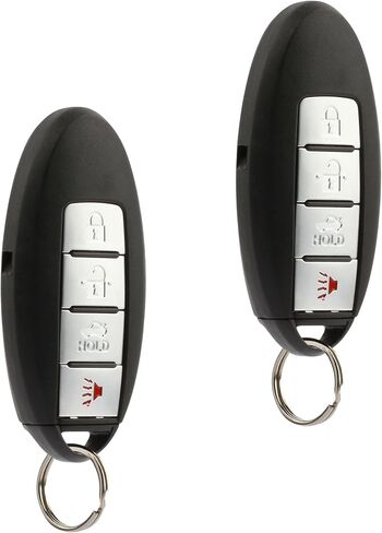 مفتاح ذكي FOB FOB الإدخال عن بعد يناسب 2013-2015 NISSAN Altima / 2014-2016 Infiniti QX60 / 2013 Infiniti JX35 (KR5S180144014) ، مجموعة من 2 in Saudi Arabia