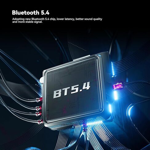 سماعات رأس Bluetooth خوذة الدراجات النارية ، قوانين Bluetooth 5.3 ، تقليل الضوضاء الذكية ، جودة صوت مستوى HIFI ، مقاومة للماء IPX6 ، سهلة التثبيت ، متوافقة مع جميع الخوذات in Kuwait