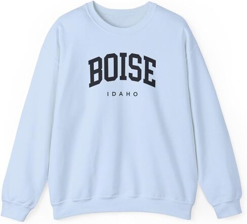 Boise Idaho Adult Unisex Crewneck Sweatshirt in Saudi Arabia