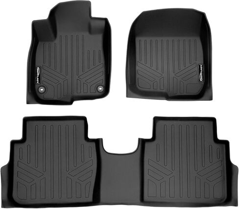 Smartliner Custom Fit Floor Mats 2 صف بطانة متوافقة مع 2017-2022 Honda CR-V in Saudi Arabia