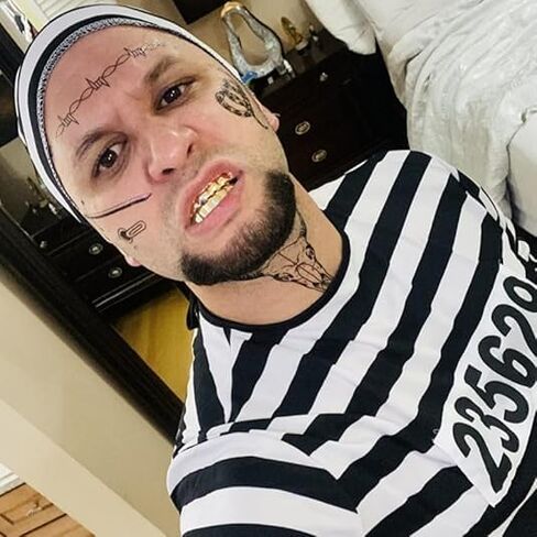 18K الذهب المطلي بالذهب 8 أعلى الأسنان 8 أسفل الأسنان الهيب هوب الأسنان Grillz + 2 قضبان صب للرجال والنساء in Kuwait