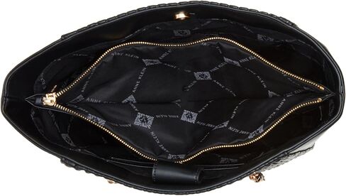 Anne Klein Medium Ruched Tote with Chain Straps in Saudi Arabia
