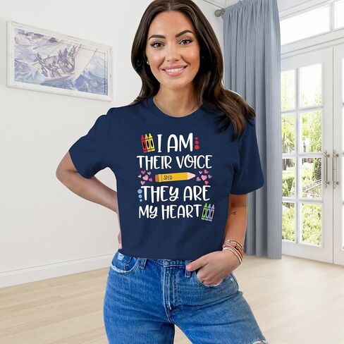 Women's Special Education Teacher Shirt SPED Team Teaching T-Shirt Teachers School Tee in Saudi Arabia