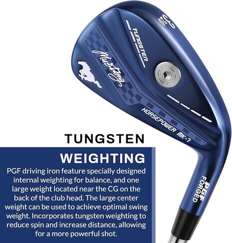 PGF موستانج حصان Pro Forged Utility Driving Iron in Kuwait