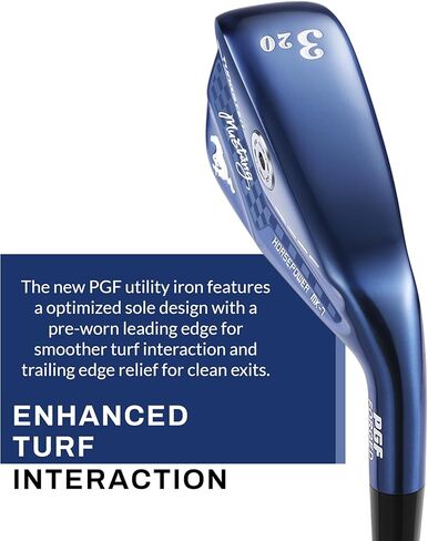 PGF موستانج حصان Pro Forged Utility Driving Iron in Kuwait