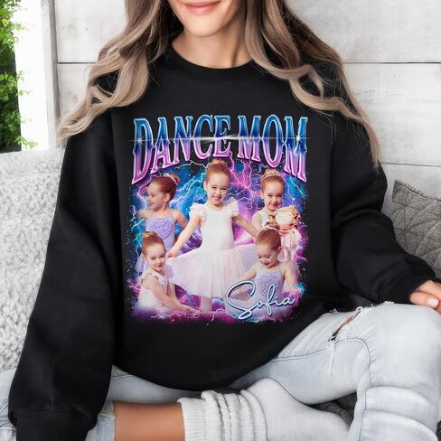 JIX & JOKY Custom Shirt with Picture Custom Mothers Day Shirt for Mom Photo Tshirt with Face Gift for Mothers Day Birthday in Saudi Arabia