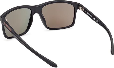 Harley-Davidson Men's Casual Square Sunglasses, Brown, 59-18-135 in Saudi Arabia