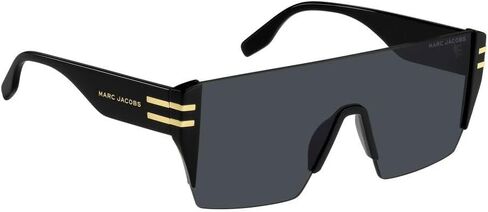 Marc Jacobs MARC 712/S Black Gold/Dark Grey 99/1/145 men Sunglasses in Saudi Arabia