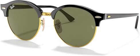 Ray-Ban RB4246 CLUBROUND Sunglasses For Men For Women + BUNDLE with Designer iWear Eyewear Care Kit in Saudi Arabia