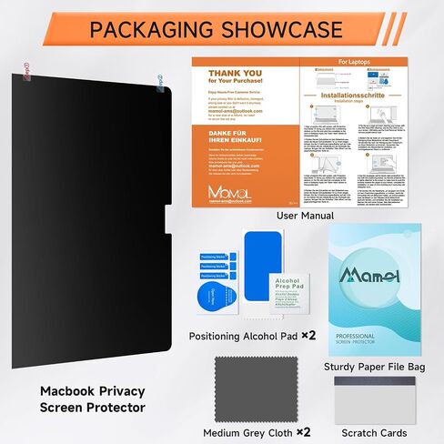 [5-Pack] 27 Inch 16:9 Computer Privacy Screen Filter for Monitor - Privacy Shield and Anti-Glare Protector in Saudi Arabia